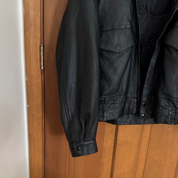 Hardie-Rider Black Bomber Jacket for Men - Picture 6 of 8